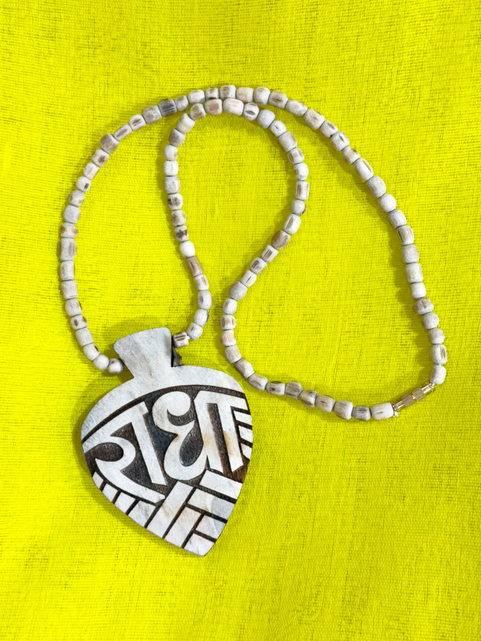 Shri Radha Bhaktmal Locket Original Tulsi Mala