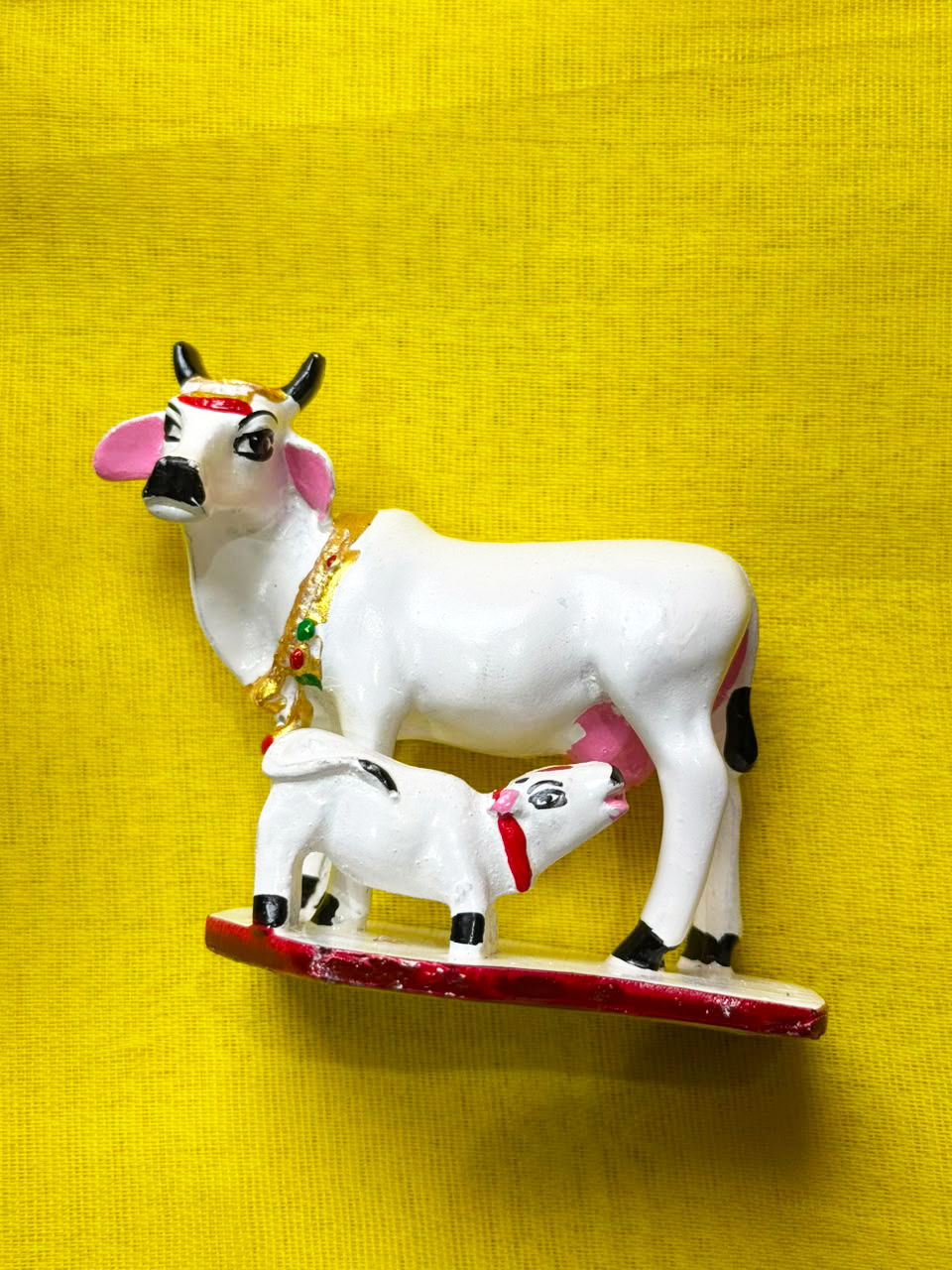 Cow and Calf Statue Idol for Home Decoration
