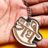 Radha Naam Keychain